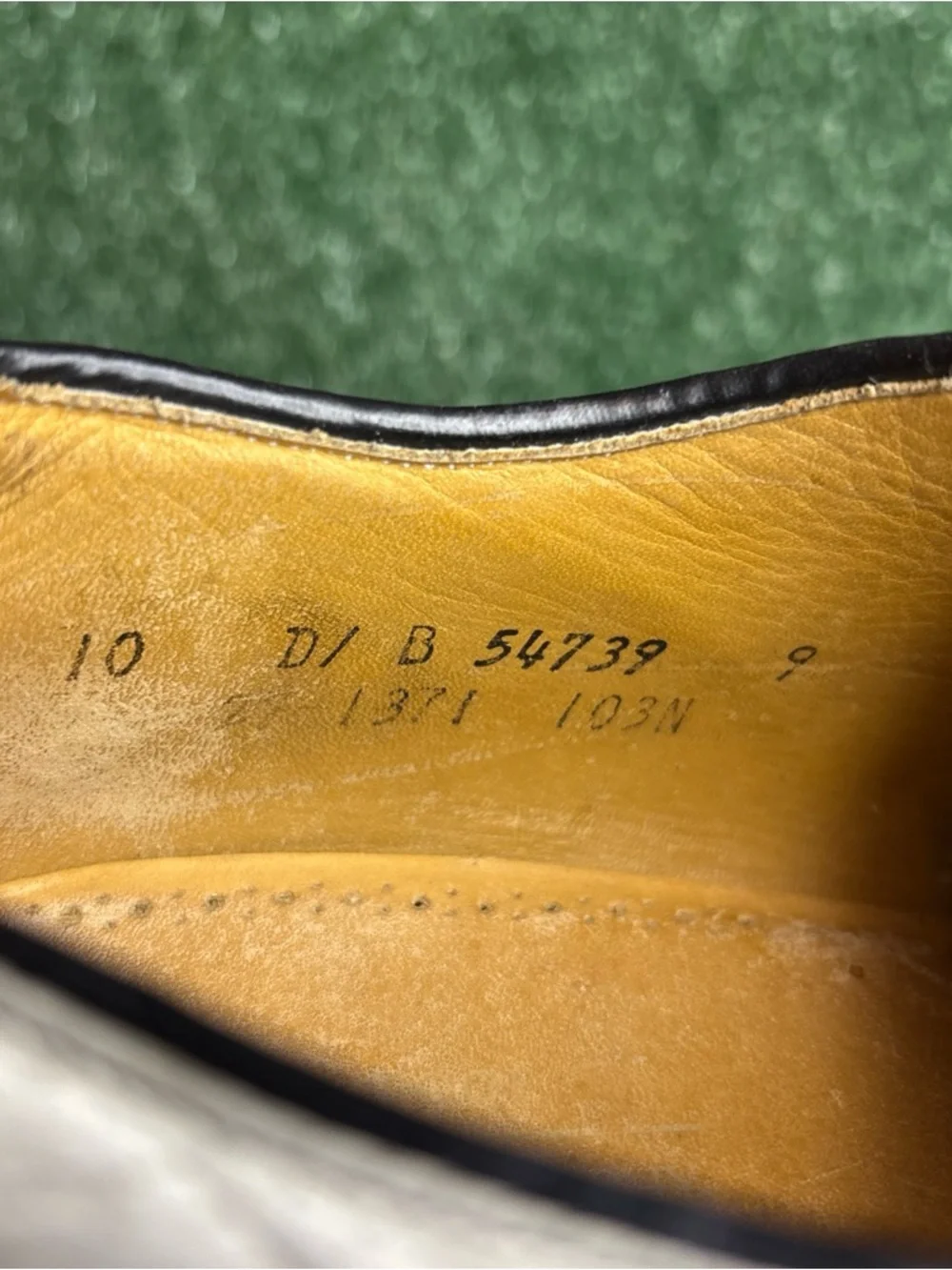 Vintage Johnston & Murphy Spectator Golf‎ Shoes Mens Size 10 D